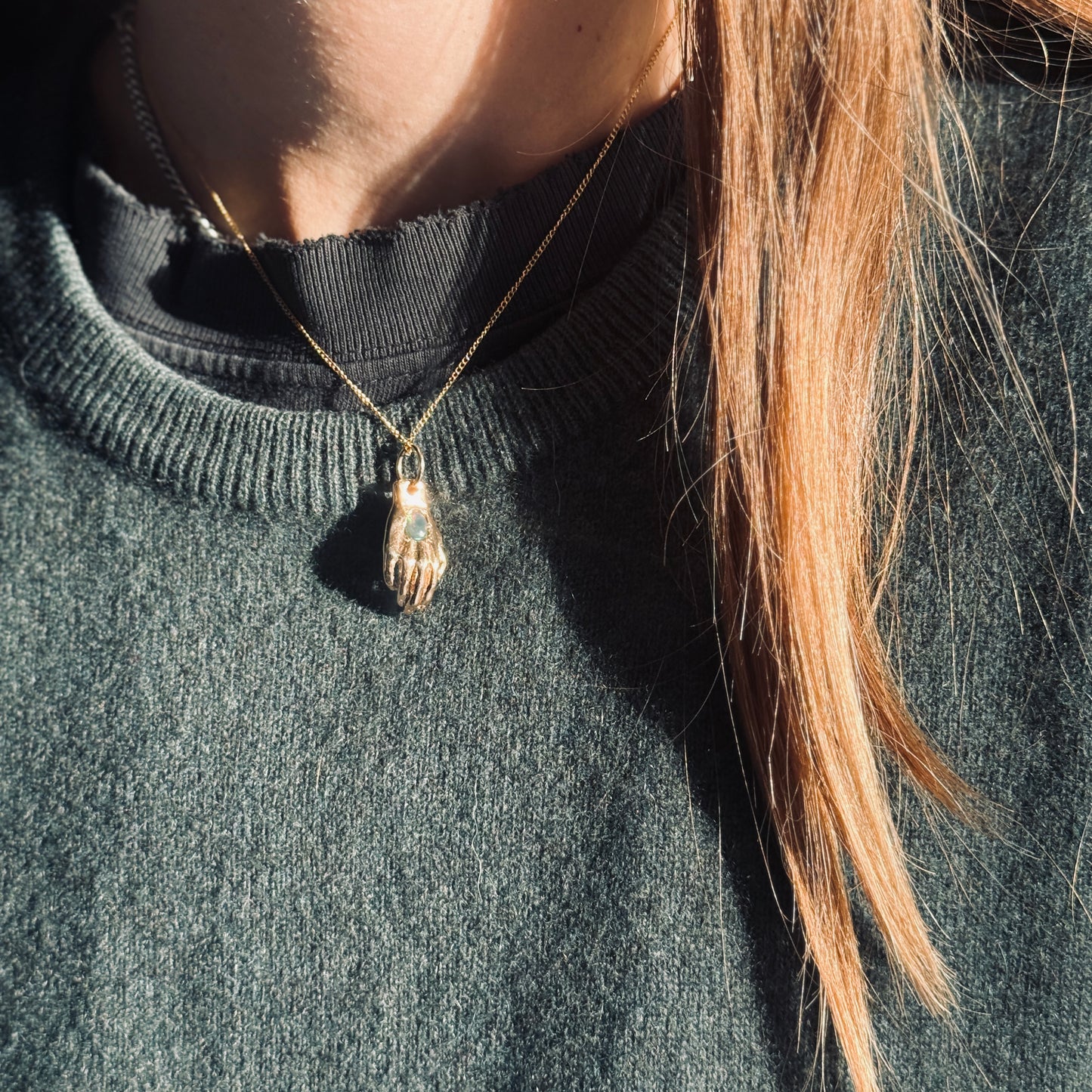 Fire in the hand and heart