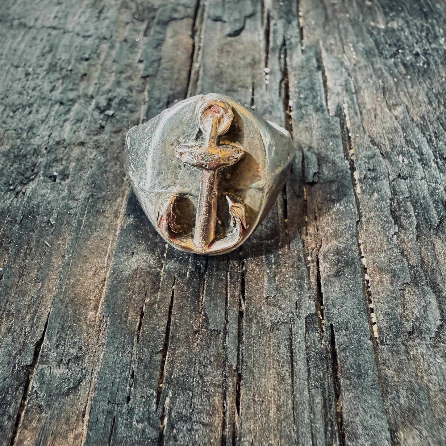 The golden anchor
