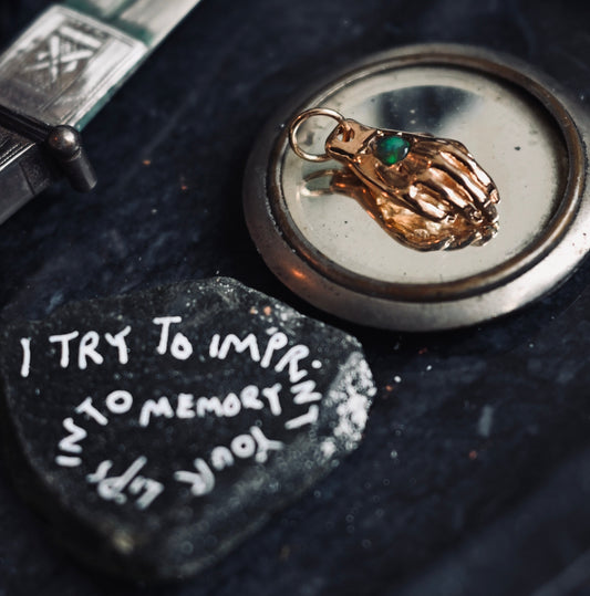 Fire in the hand and heart