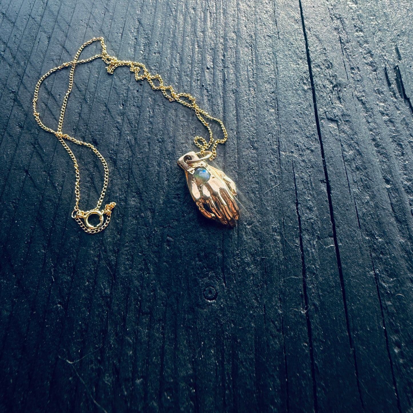 Fire in the hand and heart