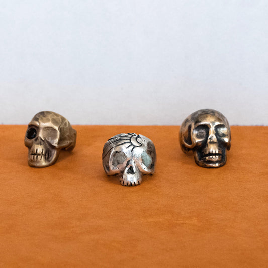 Large skull ring - Smith & Sun