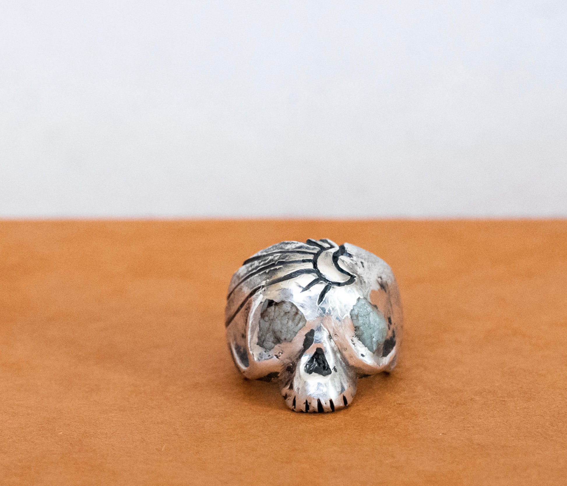 Large skull ring - Smith & Sun