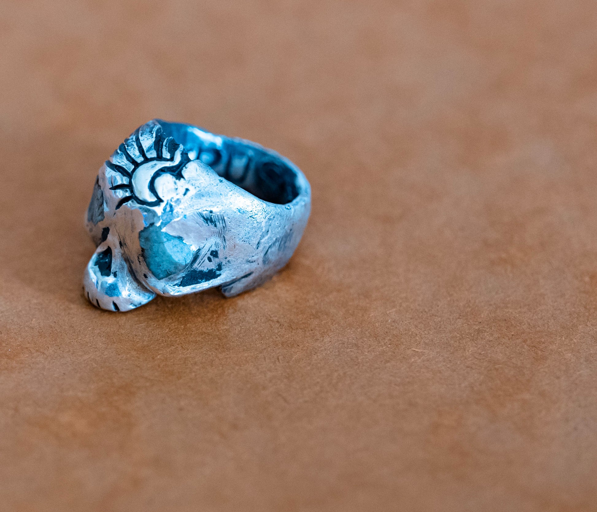 Large skull ring - Smith & Sun