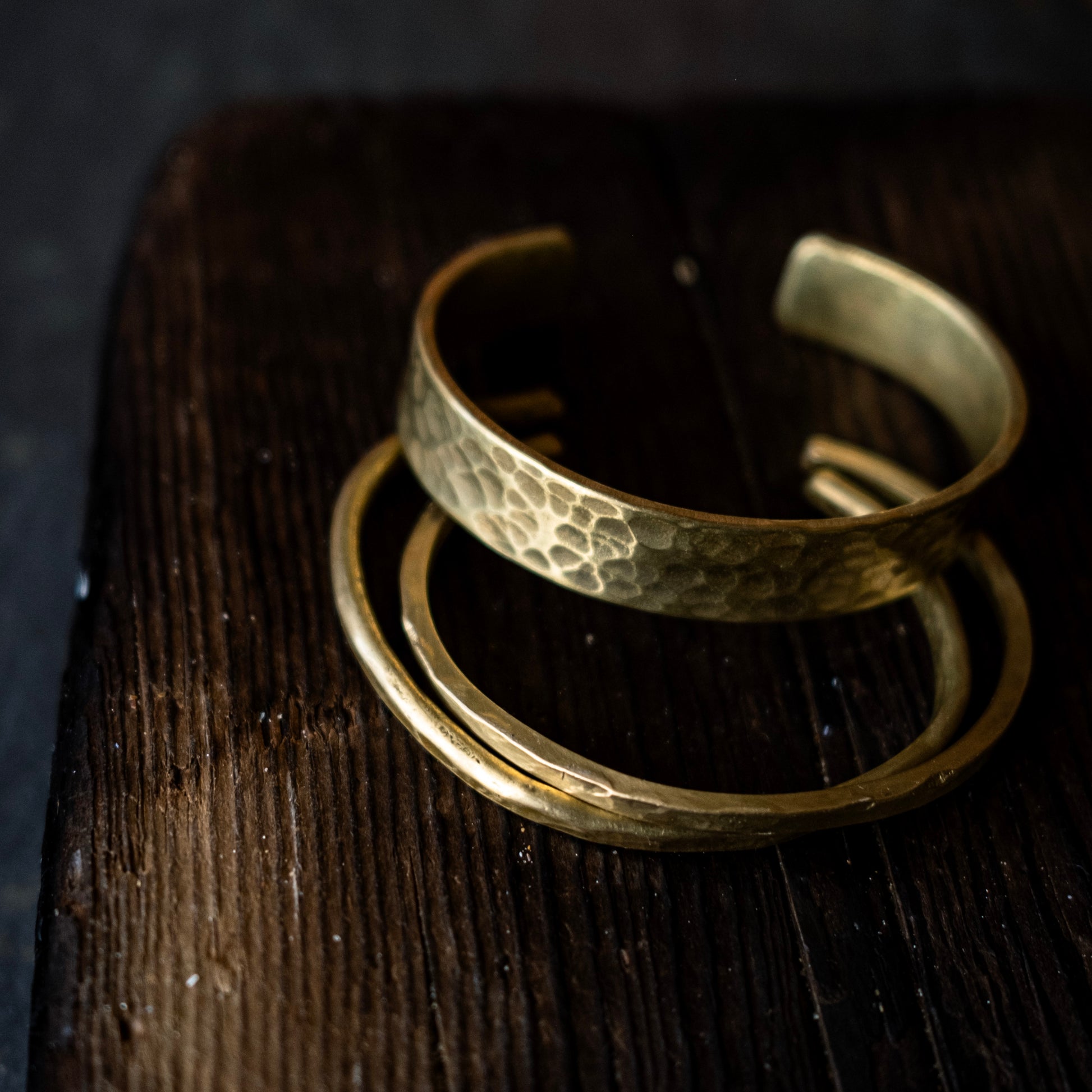 Brass Astral bangles - Smith & Sun